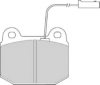 NECTO FD6468A Brake Pad Set, disc brake